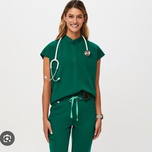 Figs set - Hunter Green